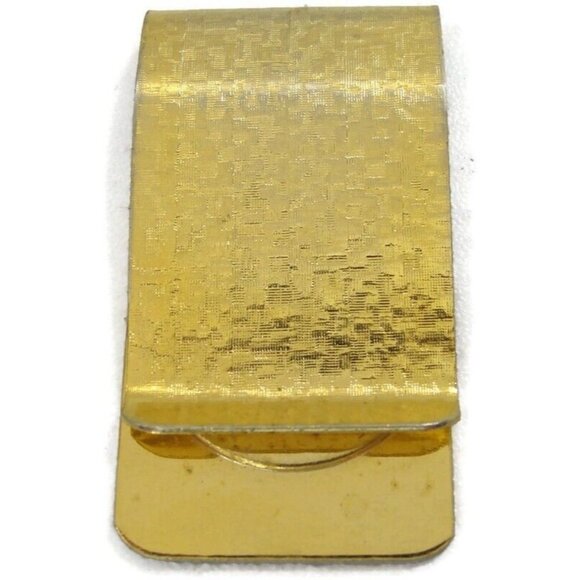 Vintage 2 Gram Fine Silver Coin Money Clip Men Wallet ID Credit Card Holder - Picture 4 of 9